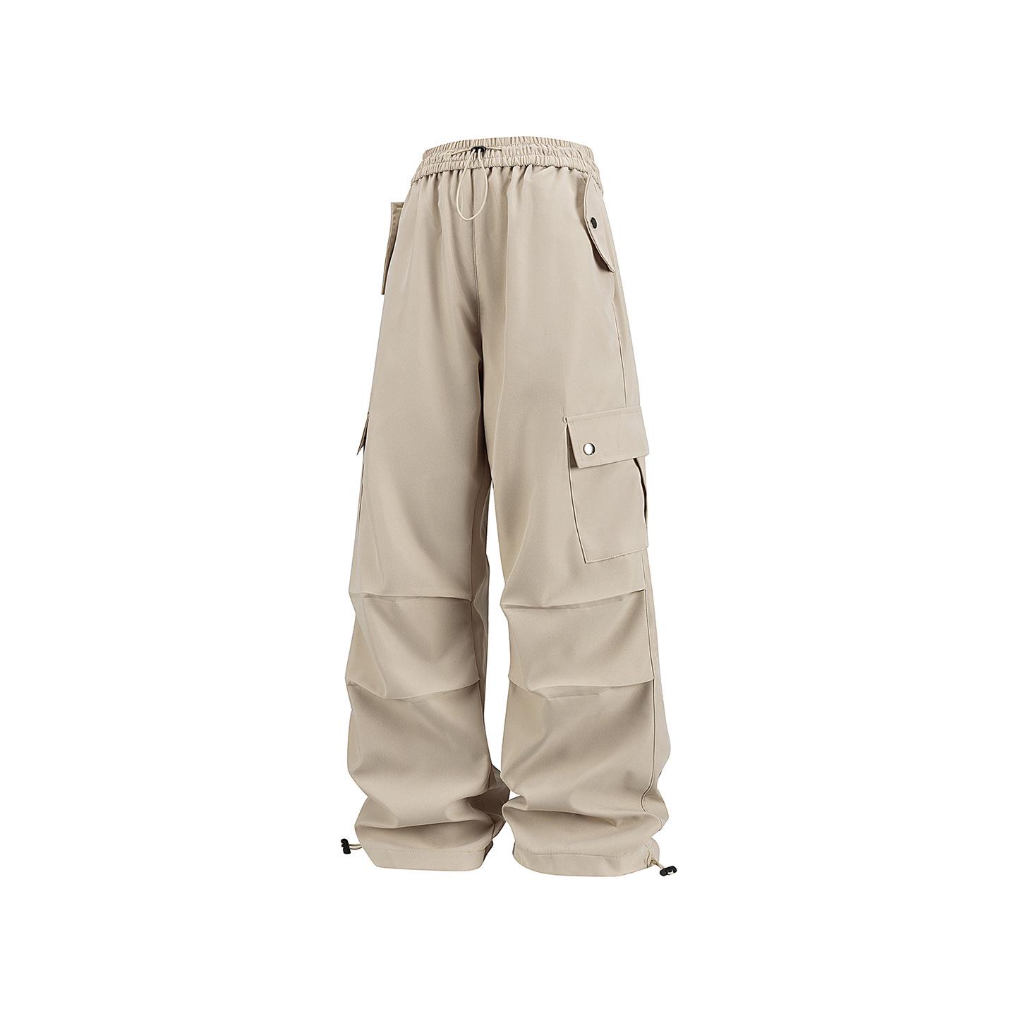 

Women s Trendy Functional Textured Casual Spring/Autumn Loose Work Pants XL