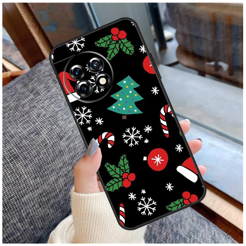

Чехол «Рождественские снежинки» для OnePlus 15 13 12 11 10 9 Pro 13R 13T 12R 10T 8T Nord CE 5 2 3 4 Lite N20 N30 Coque OnePlus Nord N20