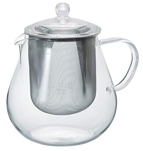 Hario Leaf Tea Pot Clear Practical Capacity 700ml Heat Resistant Glass Present Gift CHC-70T