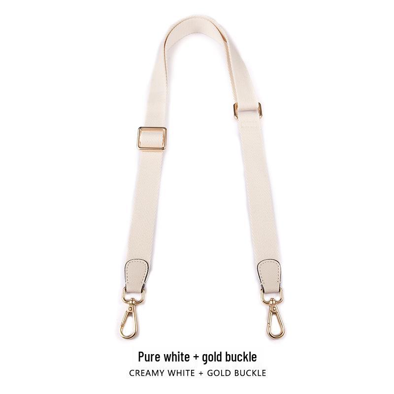 MHS-F-37 2,5CM Jednobarevný Nastavitelný Plátěný Popruh Přes Tělo/Přes Rameno Náhradní