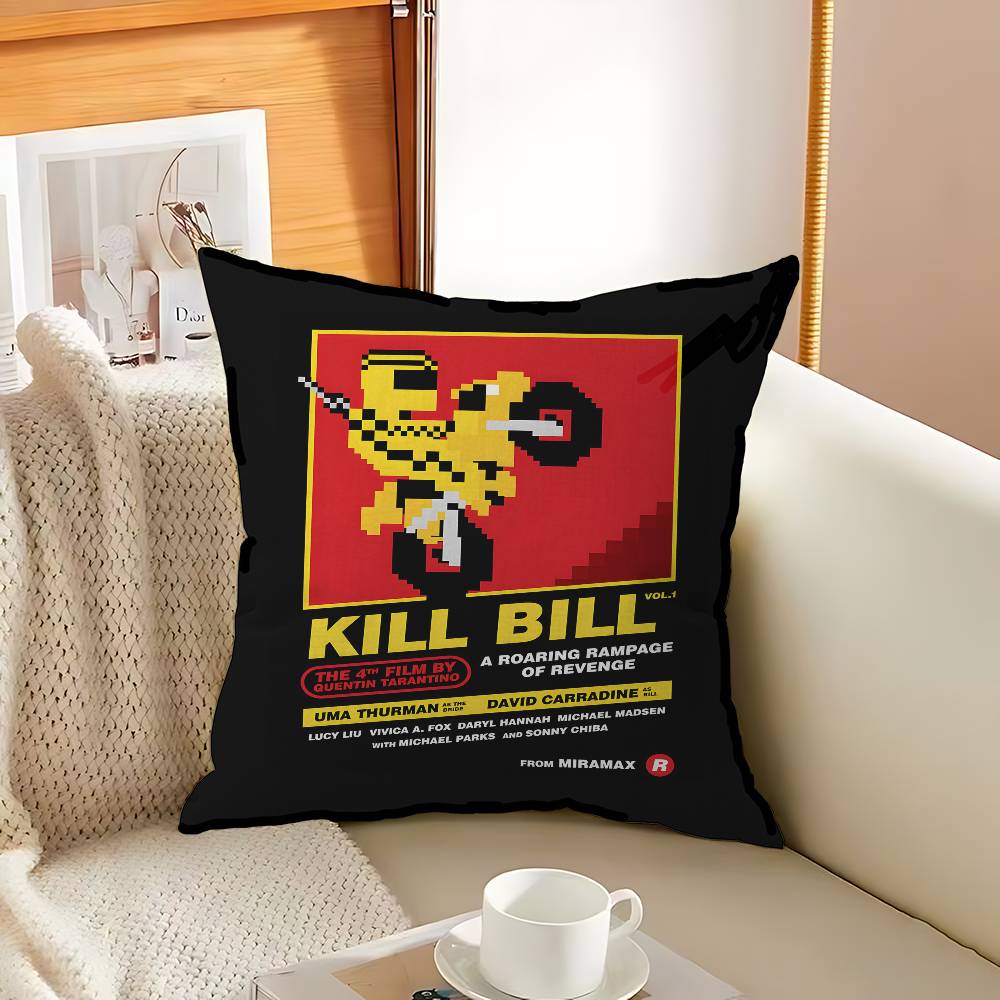 Classic Hot Movie Kill Bill Personalized Pillow Cover Kids Bedroom Wild Party Decor Pillowcase Kid Birthday Shower Gift