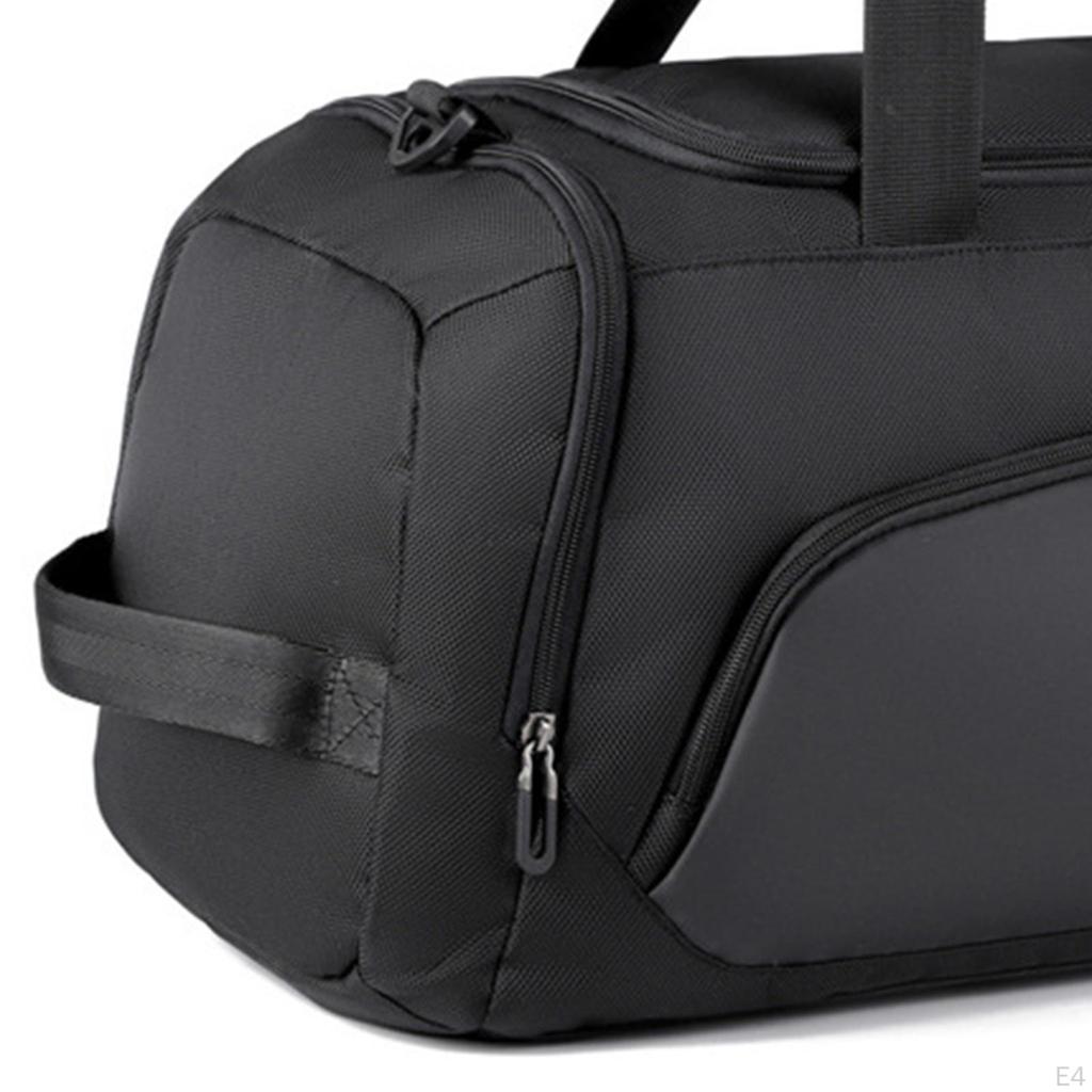 Dry and Wet Separation Bags Fitness Bag Waterproof Carry Workout Tote Zipper Closure Gym