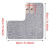 Non-slip Bath Mat Cobblestone Bathroom Rug NEW Durable Corner Mat