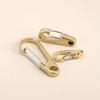 Carabiners D Ring Shape Clips Spring Snap Hook Durable Tools Gifts for Adults