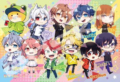 Colorful Peach Jigsaw Unique 300 Pieces Puzzle Friends, (300-3116)