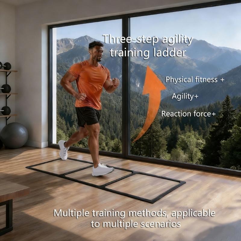 Soft Elastic Training Ladder For Speed Practice And Movement Exercises Perfect For Soccer Basketball And Fitness