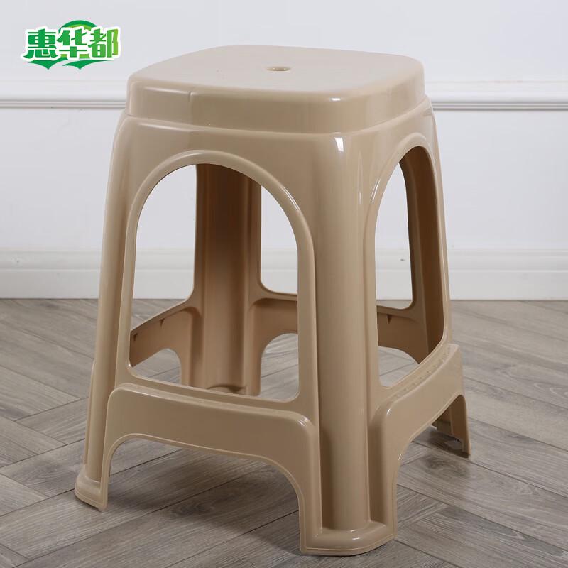 HUIHUADU Durable Non-Slip Plastic Stool