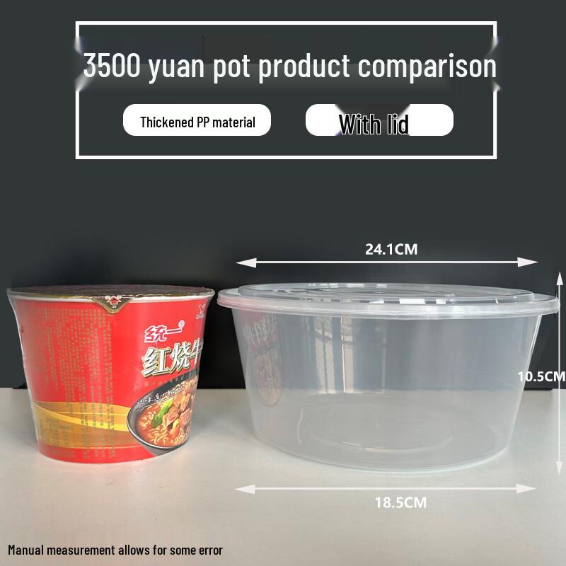 Disposable Plastic Food Storage Containers