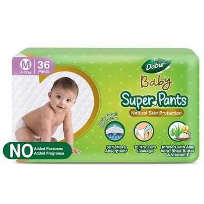 Baby Super Pants- Medium 36 Pack-PO1