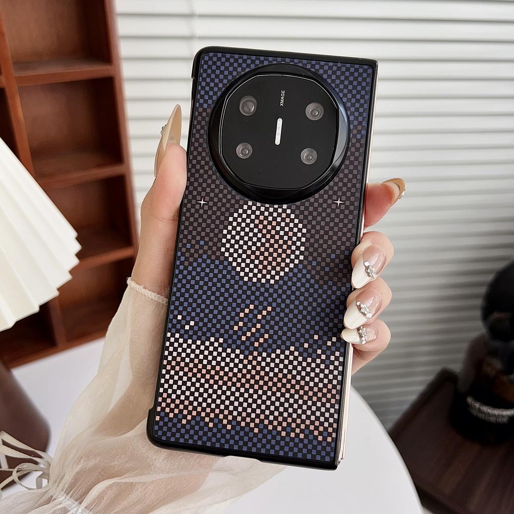 Kevlar painted built-in wireless charging magnetic suction ring phone case For Huawei Mate X6 huawei mate X5 X3 Protect Cover Huawei Mate X3