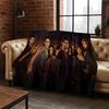 2026 New Twilight Isabella Edward Art Flannel Blanket,Cozy Soft Throw Blanket for Home Bedroom Bed Sofa Picnic Cover Gift Kids