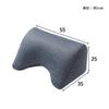 Ikehiko Corporation Cushion Cool Touch Frost Leaning Navy 55 X 35 X 25 Cm Made In China Plain Simple Relaxing Cool Approx. #1223660191001