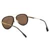Burberry B. STRIPE Modern Aviator Sunglasses 3125 Men's