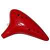 POPOLO Ocarina Standard Bass C S-BC Red