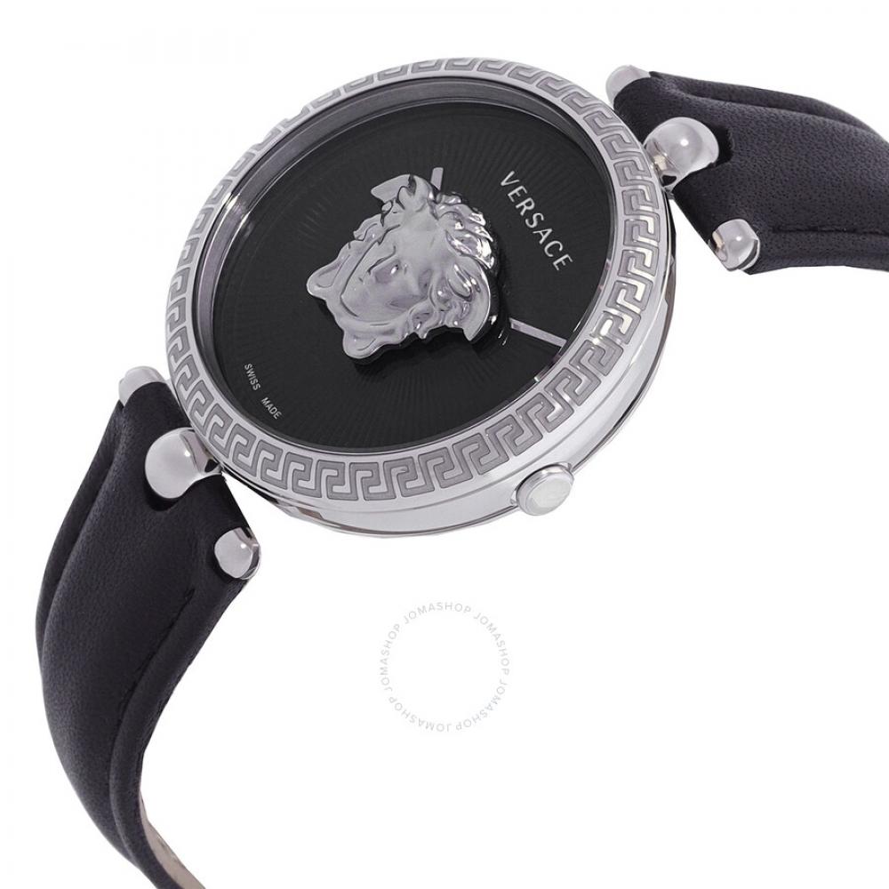Versace Palazzo Empire Quartz Black Dial Ladies Watch Vecq01020