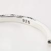 Bangle Silver 925 Native Bracelet Thin Sun Arabesque Pattern Gentleman Manufacturer Sun Arabesque [cmy Select] (03 C)