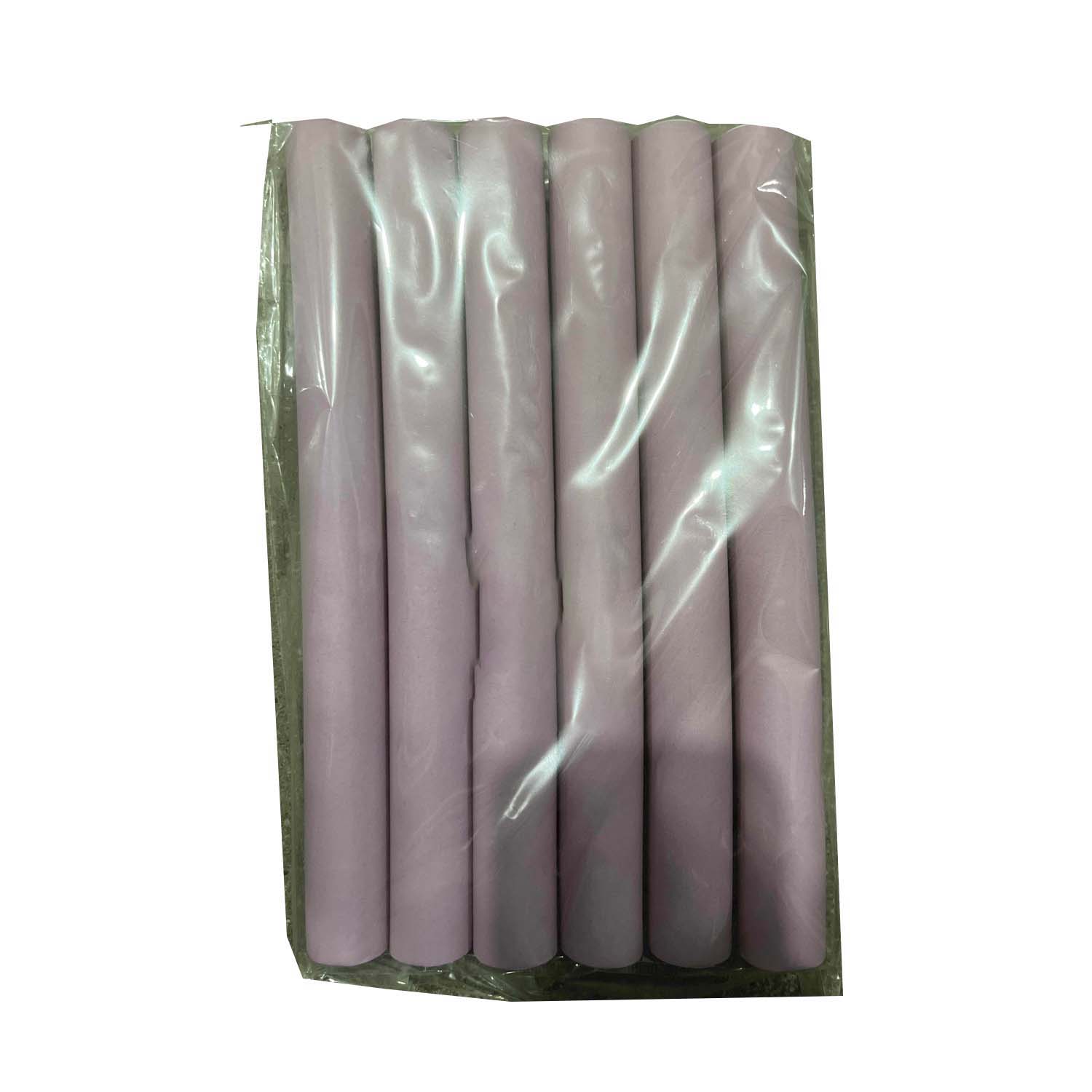 

6 pcs/Lot Heatless Curling Rod Soft Sponge Hair Curls Roller Foam Bendy Twist Curls Tool DIY HairStyling Перукарські інструменти No Heat Flexi Rods 2.6CM-Purple