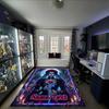 1PC Custom Name Day Dead Art Theme Floor Mat Ideal for Living Room, Game Rooms, Office, Bedroom,Floor Mat Playful Design