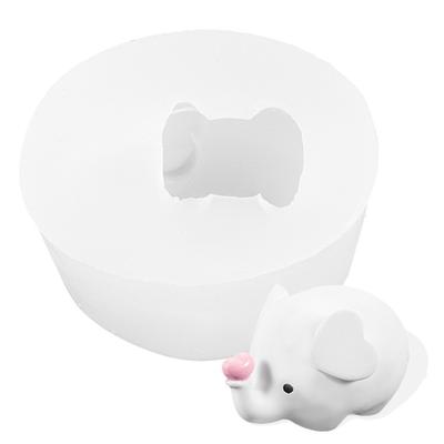 DIY Bastelvorlagen Mini 3D Cartoon Tier Gussform Multifunktionale Weiche Silikon Schablone Für Kuchen Deko Dessert