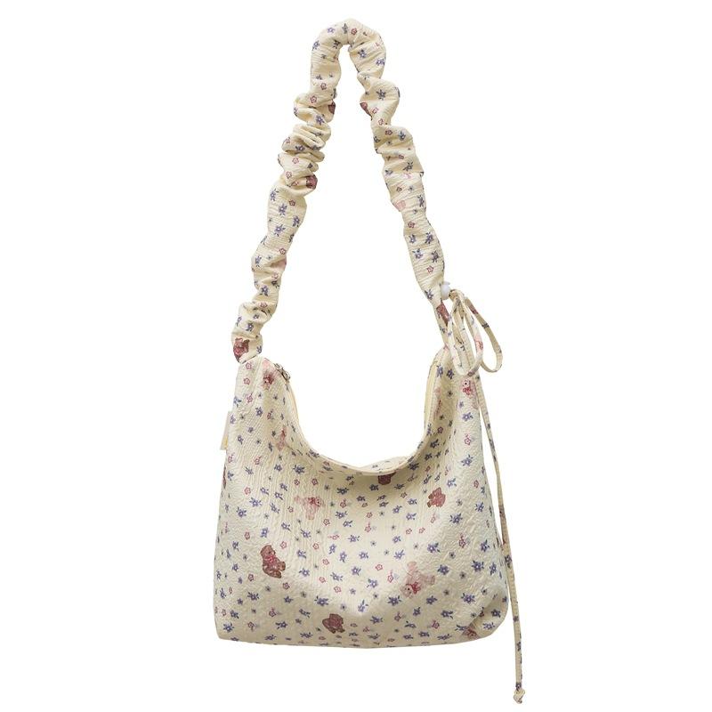 

Small fresh Harajuku style ins printed shoulder bag Japanese and Korean literary women s shoulder messenger bag