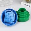 1pc Rotary Round Shape Drill Bit Storage Case Tool Bit Holder 360°Rotating Box Grinding Tool Tip Stand Screwdriver Bit Holder