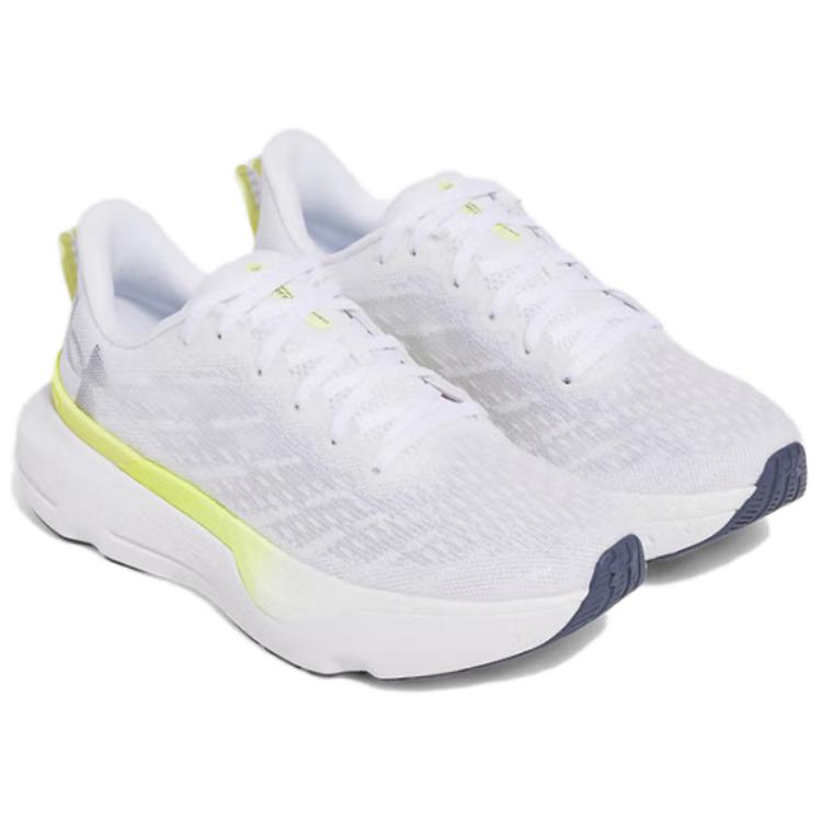 Under Armour Infinite Pro Breeze Comfortable Versatile Low-Top Running Shoes Women sneaker White 3027197-101