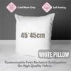 Personalized Double Sided Print Pet Photo Pillow Soft Polyester No Fuzz 45x45cm Kawaii Pet Lover Decorative Cushion for Sofa
