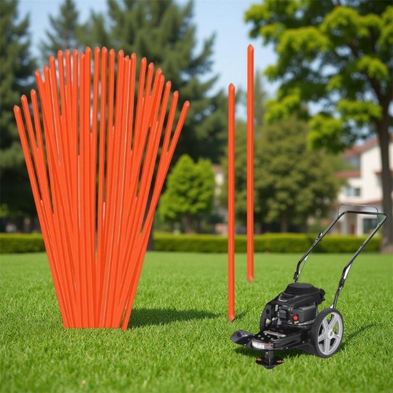 25Pcs Nylon Pre Cut Trimmer Line 18.5inch Long Cutting Trimmer Line for Walk Behind String Mower Accessories Enduring