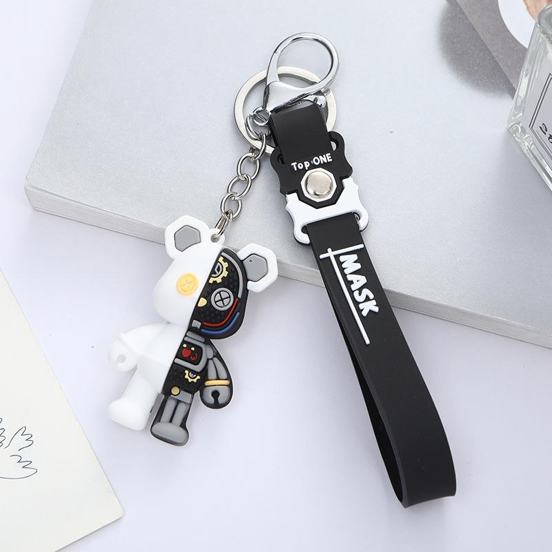 Portachiavi Astronauta Figurina Cartone Animato Astronauta Fascino per Borsa Unisex Coppia Ciondolo per Auto Figurine da Artigli
