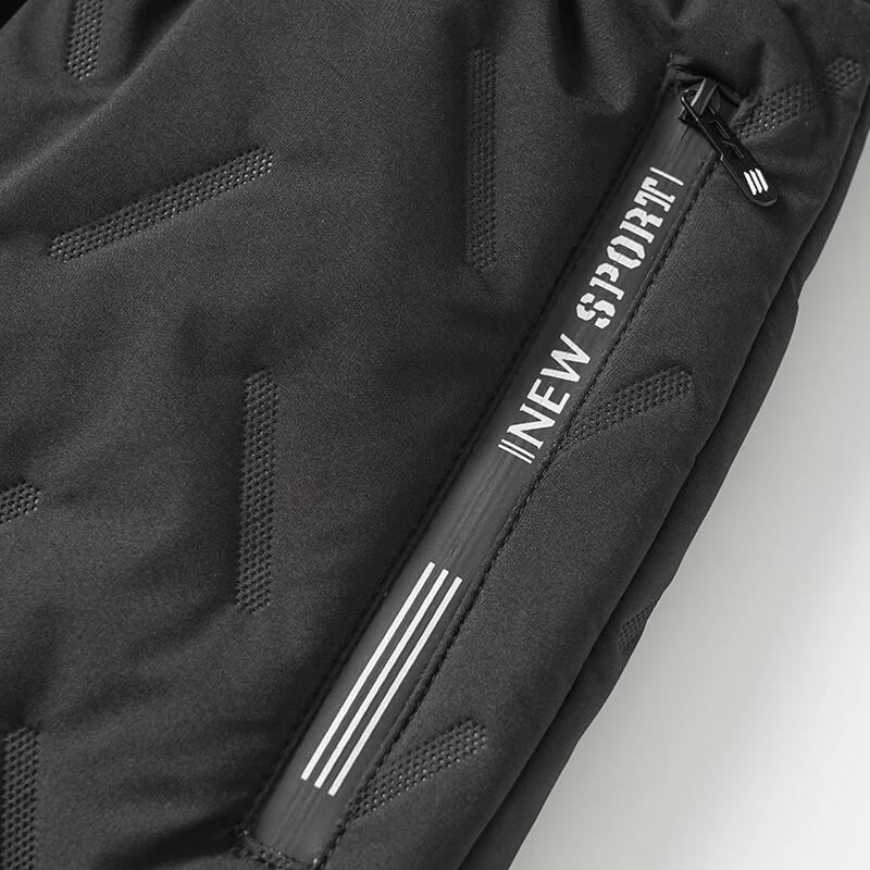 MEXICAN Men's Thermal Fleece Lined Windproof Casual Pants