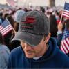 Adjustable Vintage Baseball Cap with Embroidered 1776 We The People 250 Years 2026 Flag Print Distressed Style Hat for Adults