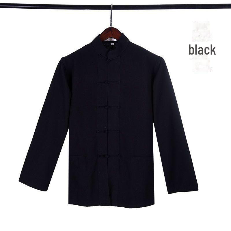 Men's Large Tang Suit Hanfu Long-Sleeve Jacket