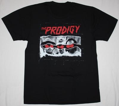 The Prodigy Zespół Czarny T-shirt Bawełniany Unisex Krótki Rękaw DS882 Koszulka Unisex