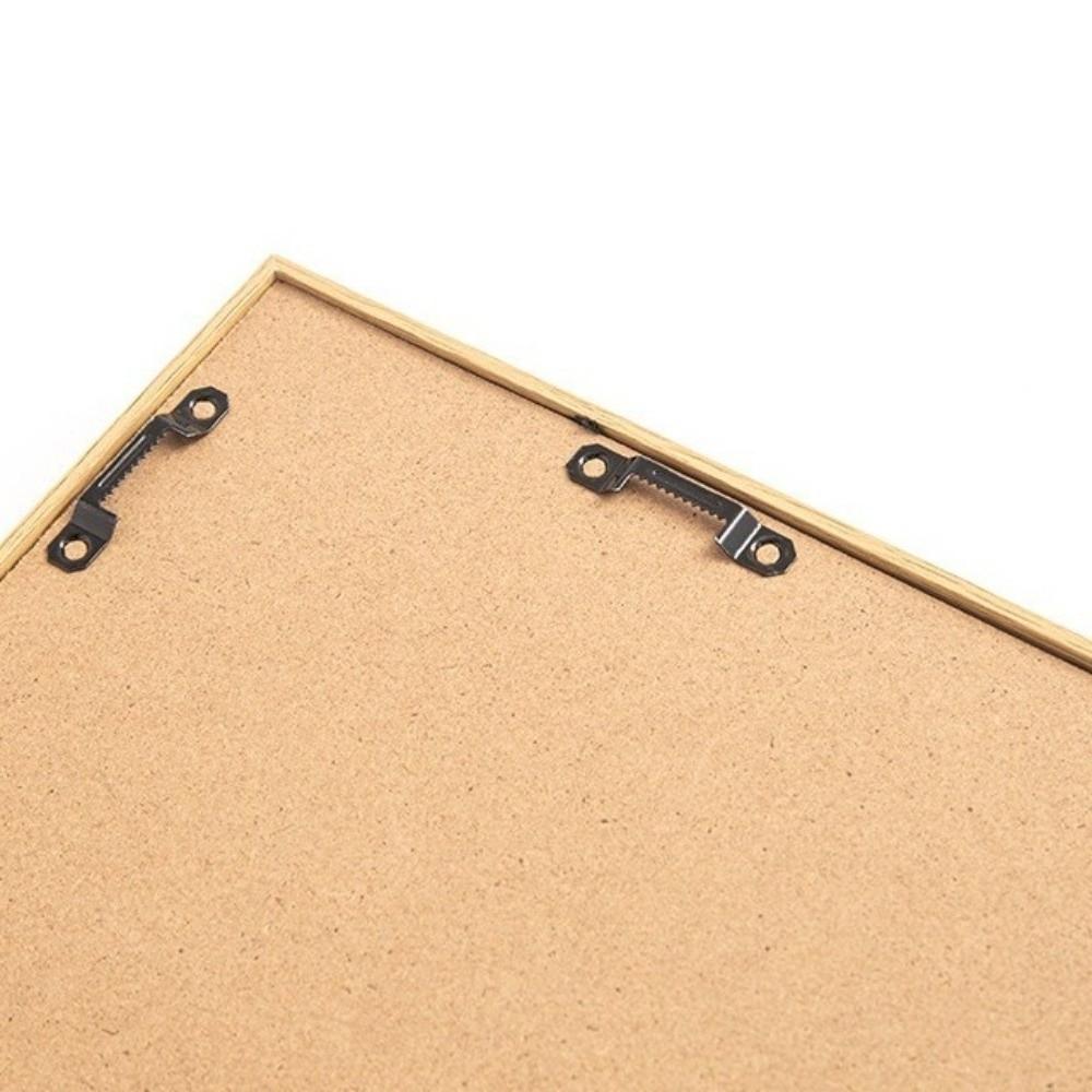Multi-functional Wooden Picture Frame Magnetic Closure Wall Mount Flip Photo Frame Rectangle Changeable Flip Art Frame