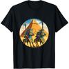 Roboter Altägyptische Pyramiden T-Shirt