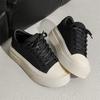 Thick-soled heightening low-top campus wind skateboard shoes, spring new classic sports and leisure board shoes