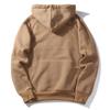 Men's Casual Loose Hooded Long Sleeve Padded Sweatshirt Pullover Big Pockets