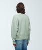 KNITTED Shaggy Dog 100% Wool Round Knit Mint