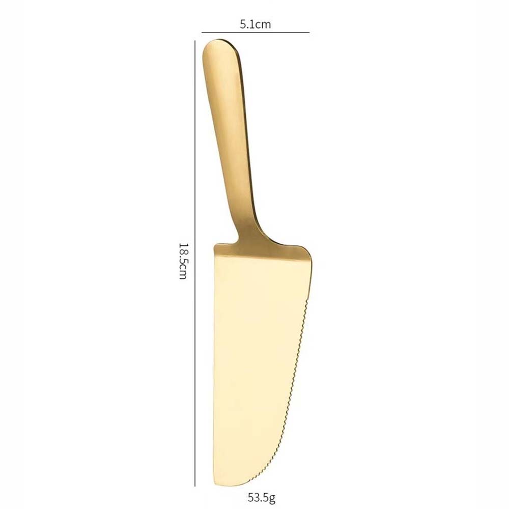 Stainless Steel Blade Kitchen Pastry Baking Tool Pie Server Pizza Spatula Cake Cutter