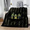 3D Egyptian Pharaoh Oracle Black Cat Printed Blanket Warm Flannel blankets Home bed linings blankets for beds Birthday Gift