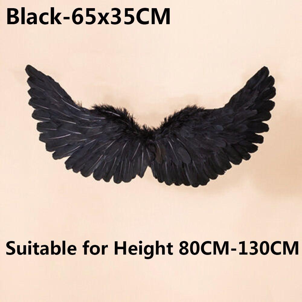 

New Year Party Christmas Decor Photo Props Catwalk Performance Show Angel Feather Wings DIY Costume Dressing Up