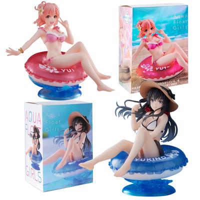 10 CM Figurka Anime Yukinoshita Yukino Kostium Kąpielowy Yuigahama Yui Moja Młodość Romantyczna Komedia Jest Nie Tak, Jak Się Spodziewałem Figurka Zabawka Prezent PVC