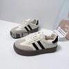 A New German Training Shoe for Women's Spring and Autumn Casual Versatile Little White Shoes for Women's Sports Forrest Gump Shoes with Thick Soles