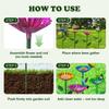 Bee Watering Station, New Bee Water Feeder For Garden In Flower Shape, Metal Butterfly Bath Drinking Bowl For Outdoor Garden Yard Decor