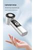 2026 USB Rechargeable Foldable Handheld Ice Cooling Fan with Simple Digital Display