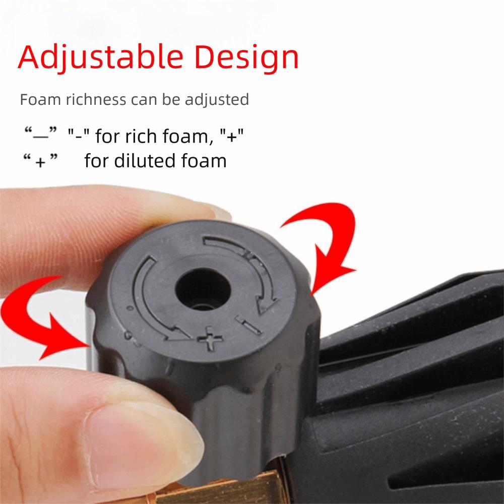 Adjustable Big Mouth High-Pressure Foam Spray Professional Foam Tool  Professional Cleaning