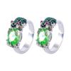 Charming Cut Oval Green Rich Frog Rhinestone Accessories Wedding Party Jewelry Birthday Gift