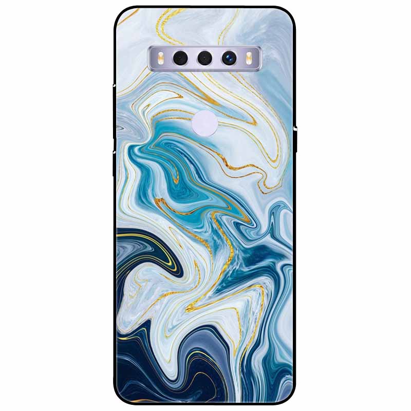 Case For TCL 10 SE Cover Marble Soft Silicone Fashion TPU Back Bumpers for TCL 10SE T766U T766H Protective Funda for TCL10SE