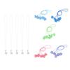 Kids Tooth Box Plastic Tooth Savers Necklace Keepsake Pendant for Children Lost Teeth Storage