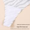 Seamless Ice Silk Low-Rise Women's Bikini Panties - Breathable Triangle Design